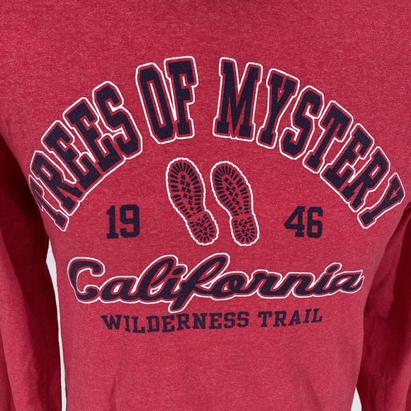 California Wilderness Trail TREES OF MYSTERY Long Sleeve Tee Shirt Men’s Medium - Picture 2 of 7